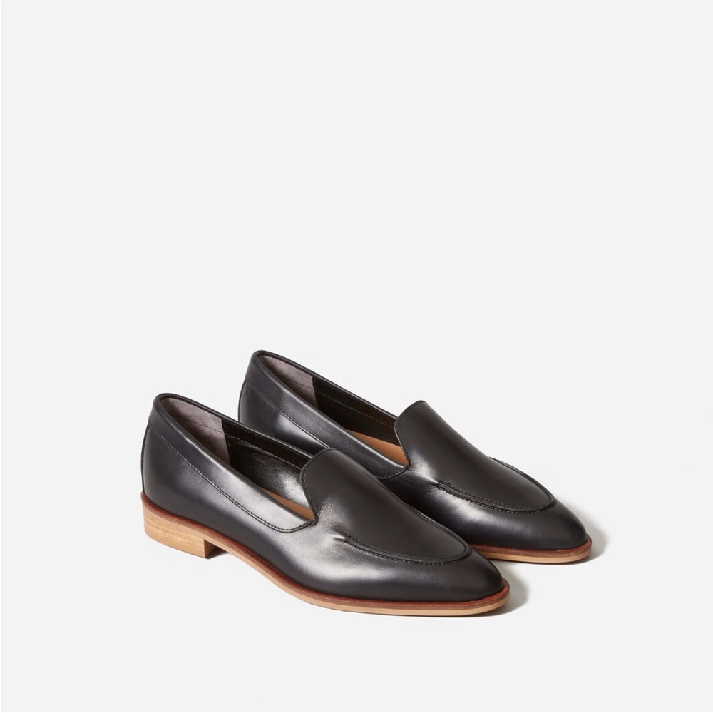 EVERLANE- The Modern Loafer Black Leather - 9